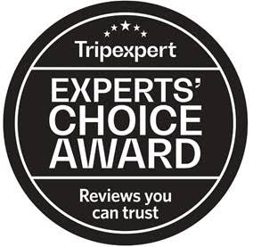 Prémio Experts' Choice Awards da Tripexpert 2021