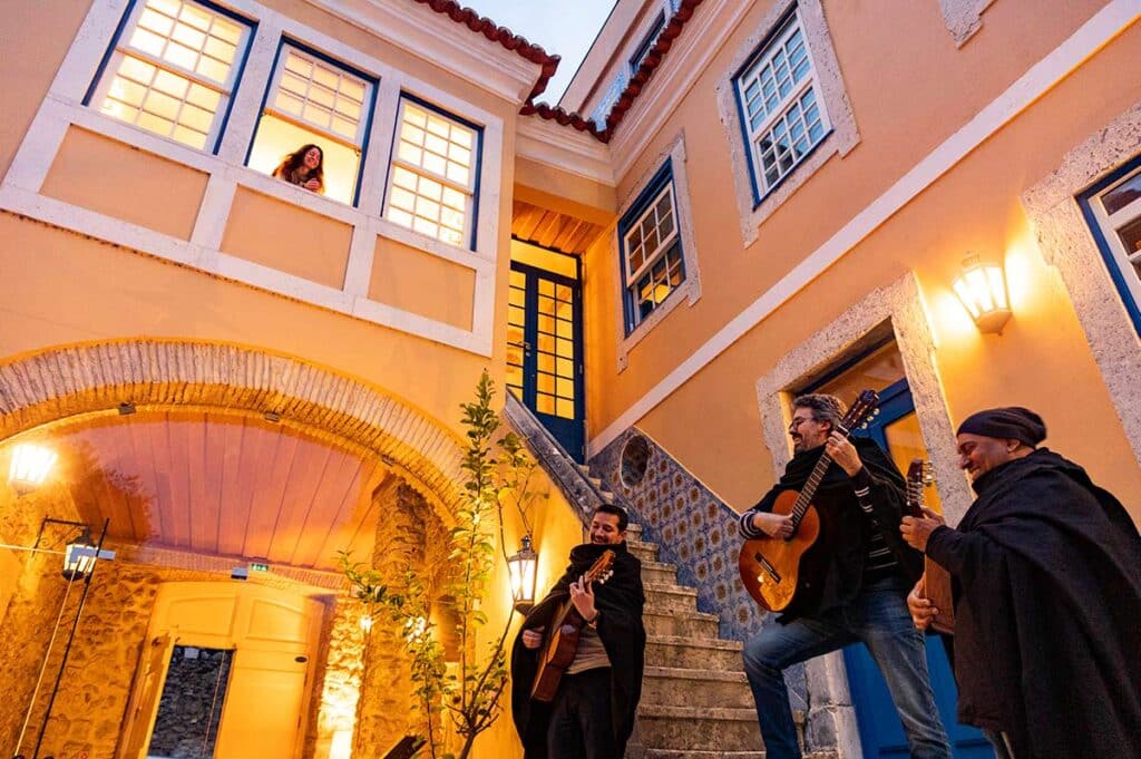 Saint Valentin avec sérénade romantique au Solar do Castelo